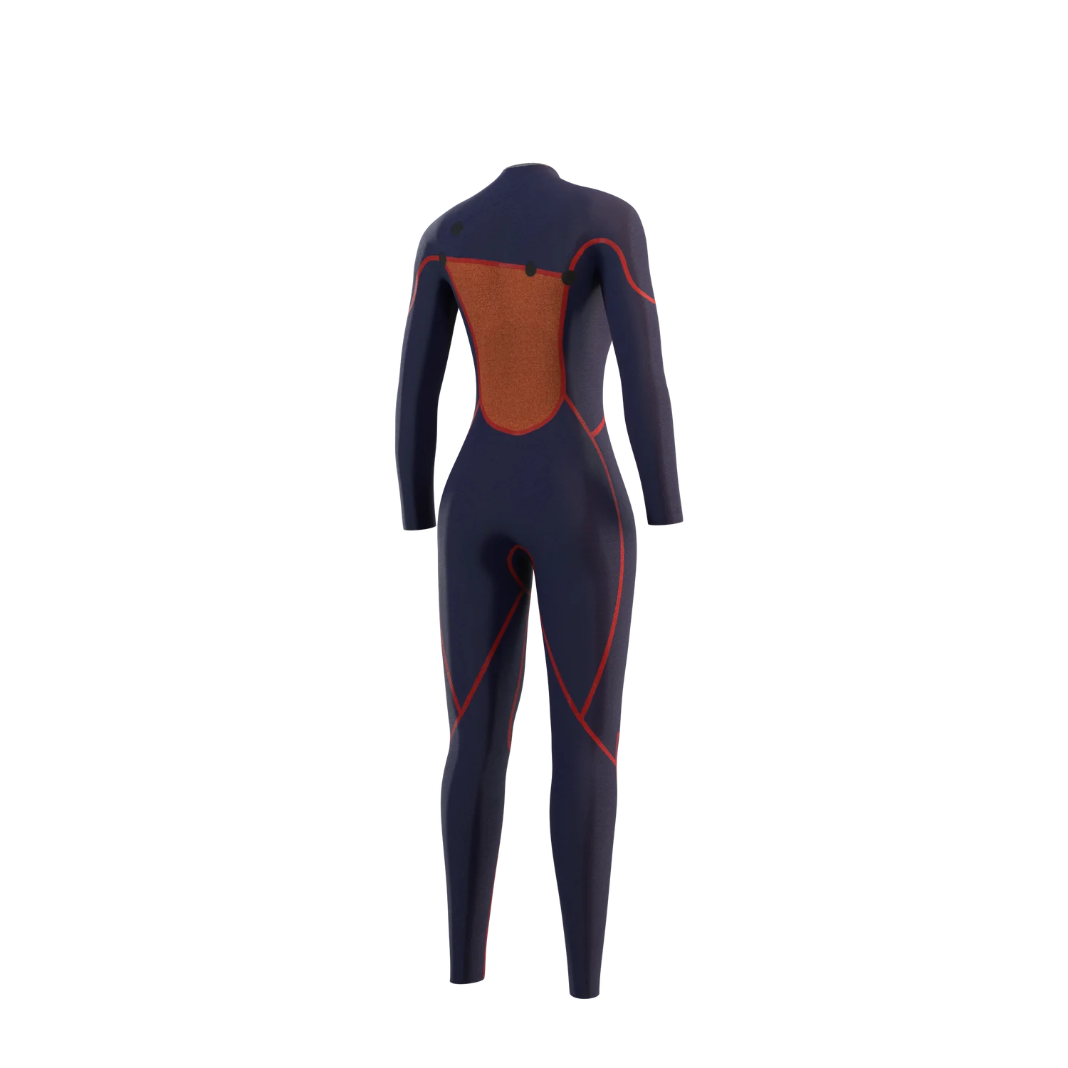 The One Fullsuit 4/3mm Zipfree Women - Black - 2023