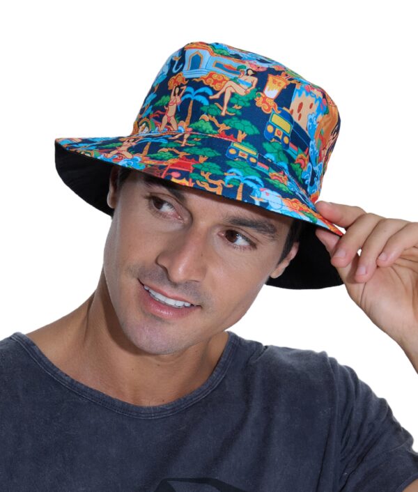 UNISEX JAAP LAND BOB REVERSIBLE BUCKET HAT