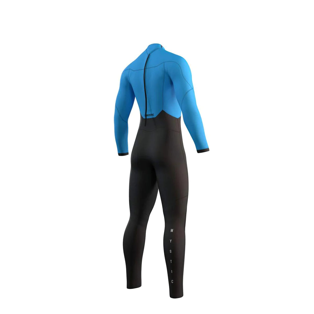 Star 4/3mm Back Zip Wetsuit - Global Blue - Large - 2024