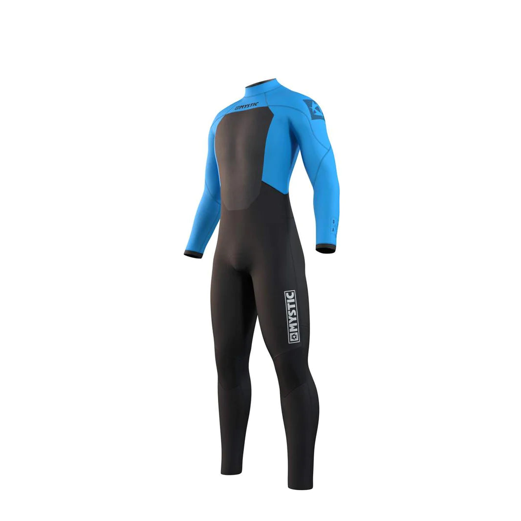 Star 4/3mm Back Zip Wetsuit - Global Blue - Large - 2024