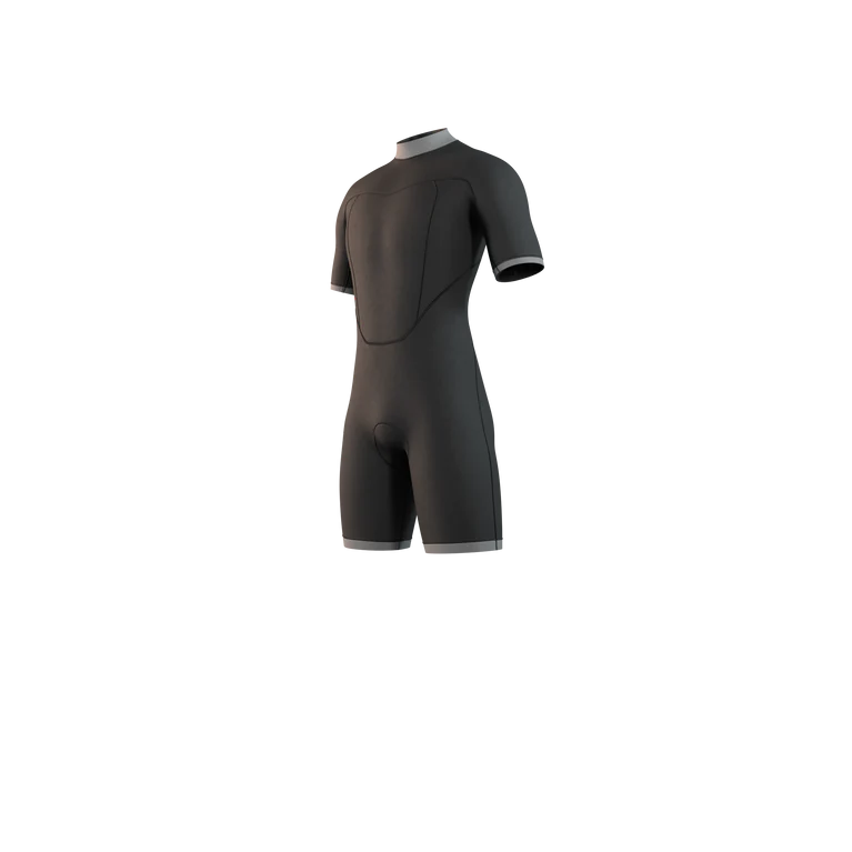 Brand Shorty Wetsuit 2025 - Back Zip - Dark Olive