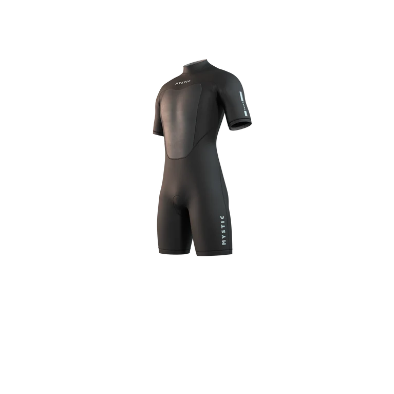 Brand Shorty Wetsuit 2025 - Back Zip - Black