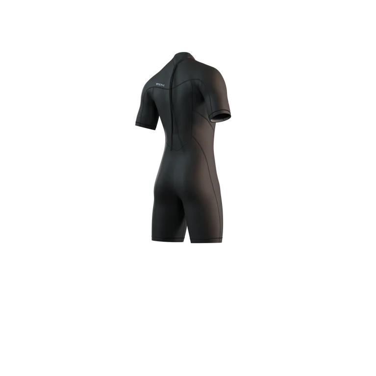 Brand Shorty Wetsuit 2025 - Back Zip - Black