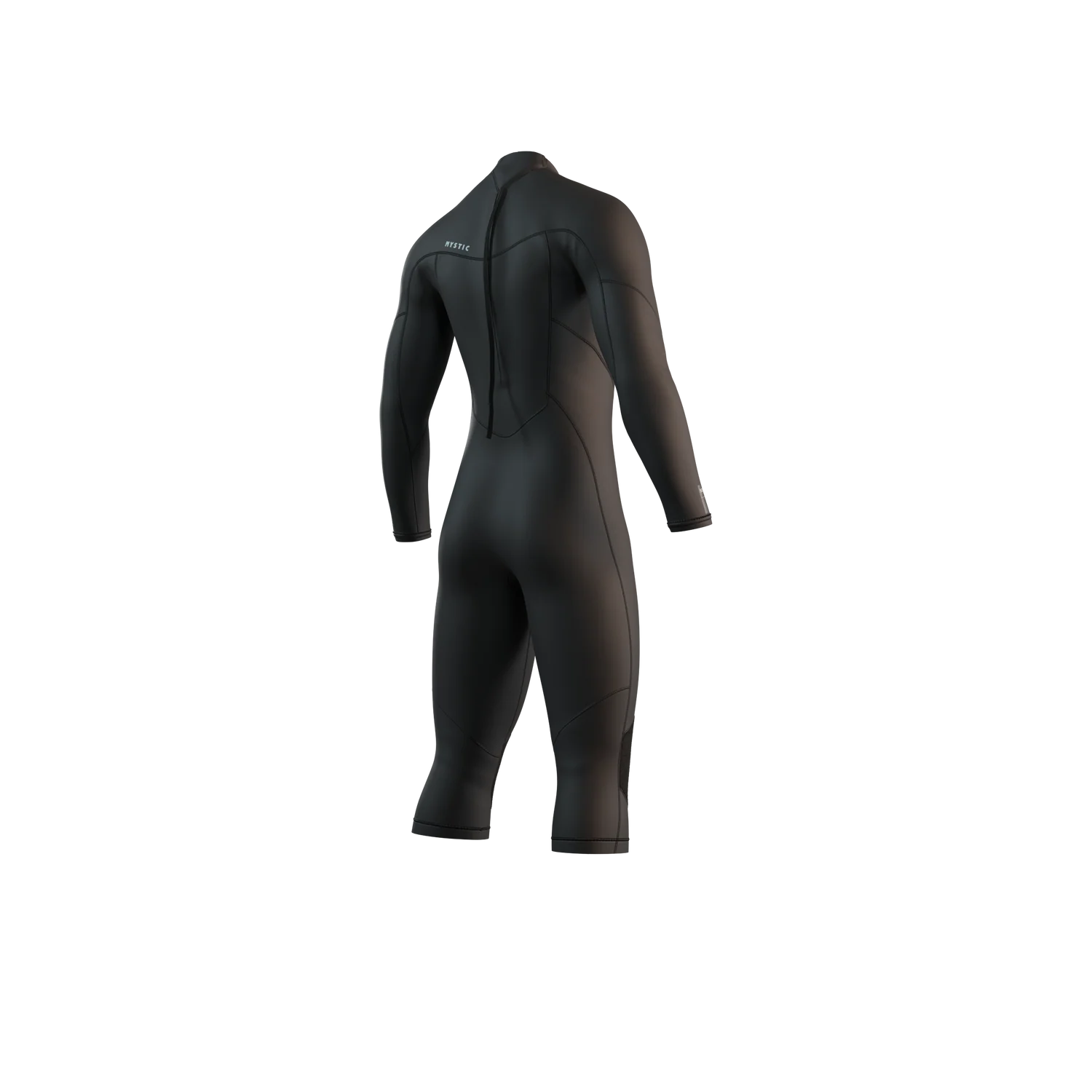 Brand Longarm Shortleg 3/2mm BackZip Flatlock - Black