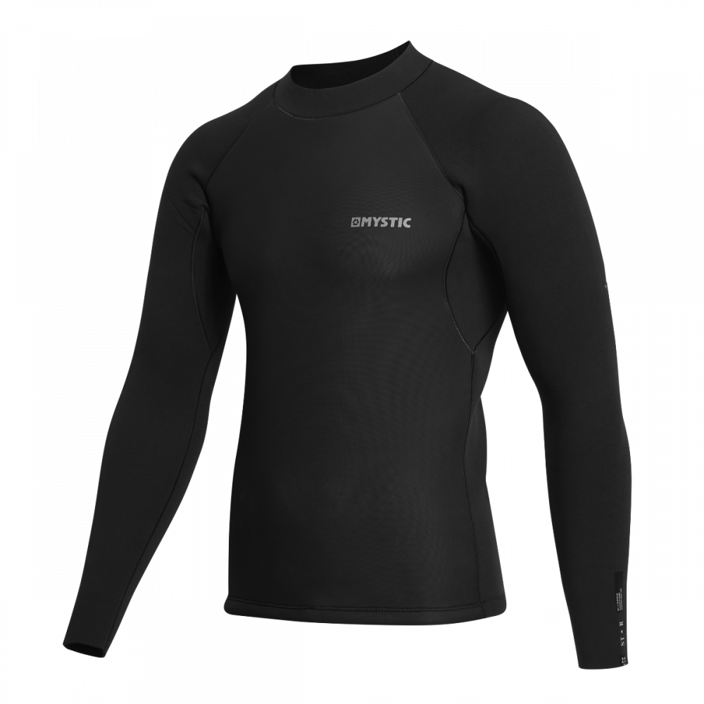 Mystic - Star Surf Long Sleeve Men - 2mm - Black - 2023