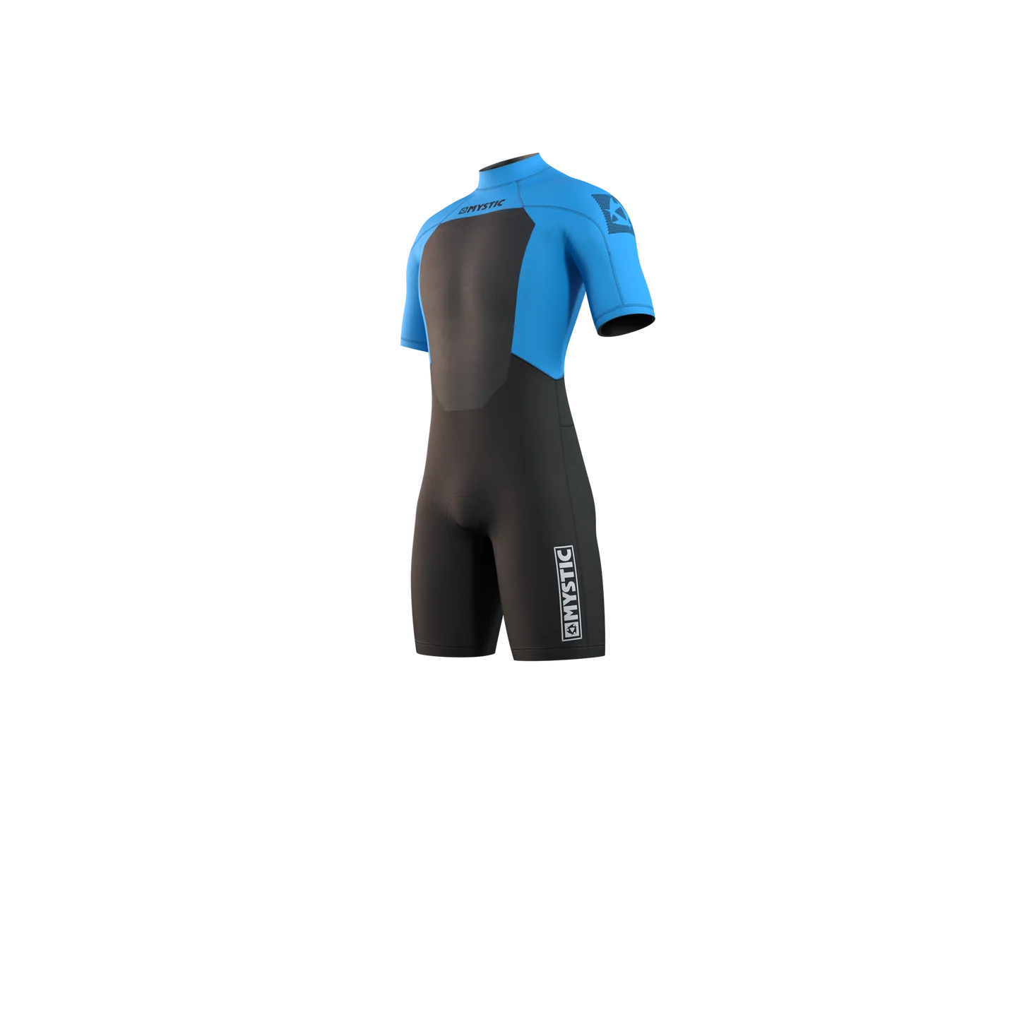 Brand Shorty 3/2mm Back Zip Wetsuit - Global Blue