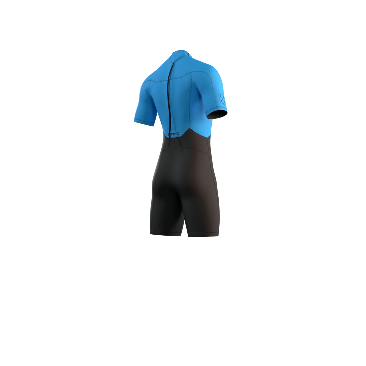 Brand Shorty 3/2mm Back Zip Wetsuit - Global Blue