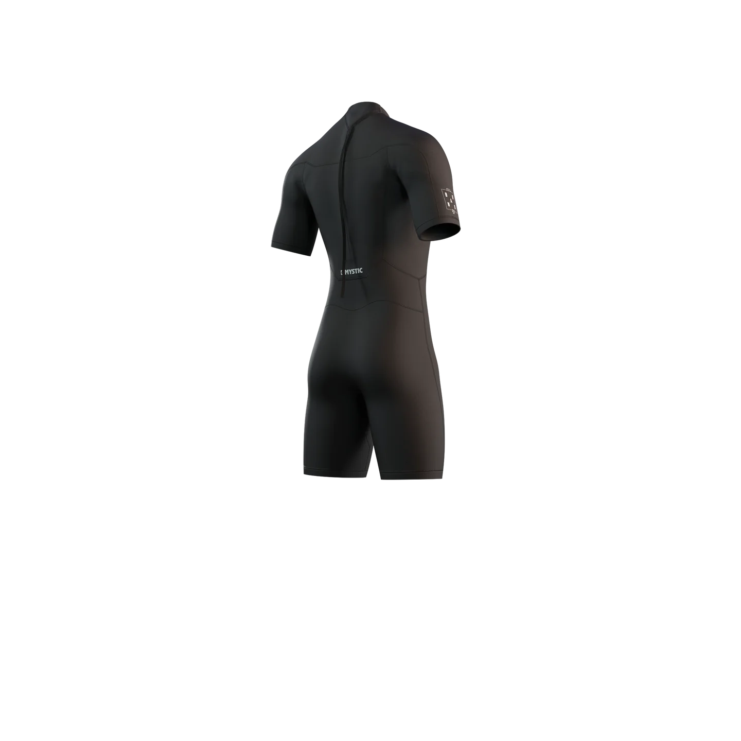 Brand Shorty 3/2mm Back Zip Wetsuit - Black