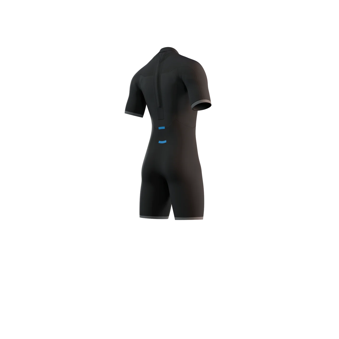 Brand Shorty 3/2mm Back Zip Wetsuit - Global Blue