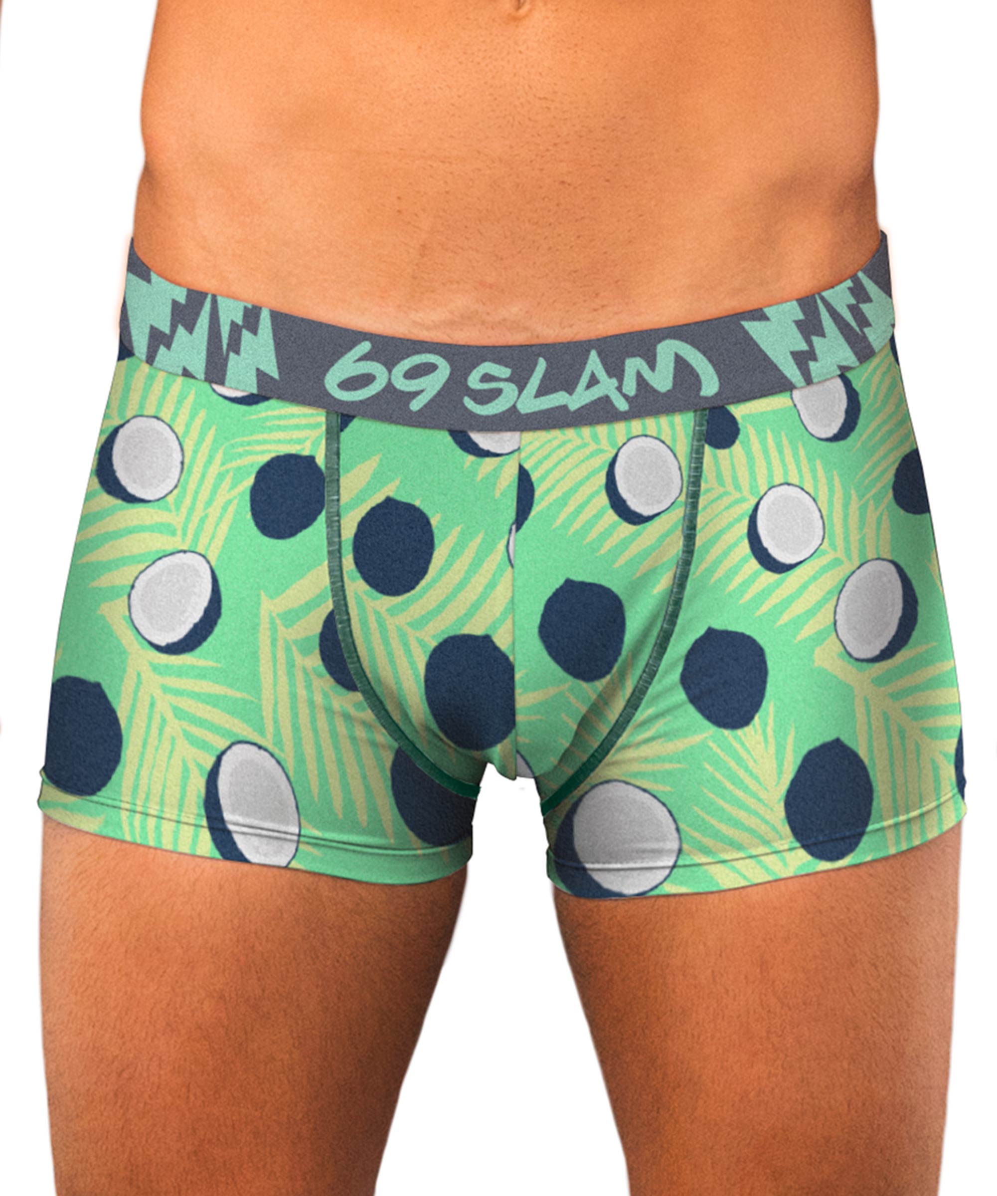 COCO BLUE BAMBOO FITTED FIX BOXER