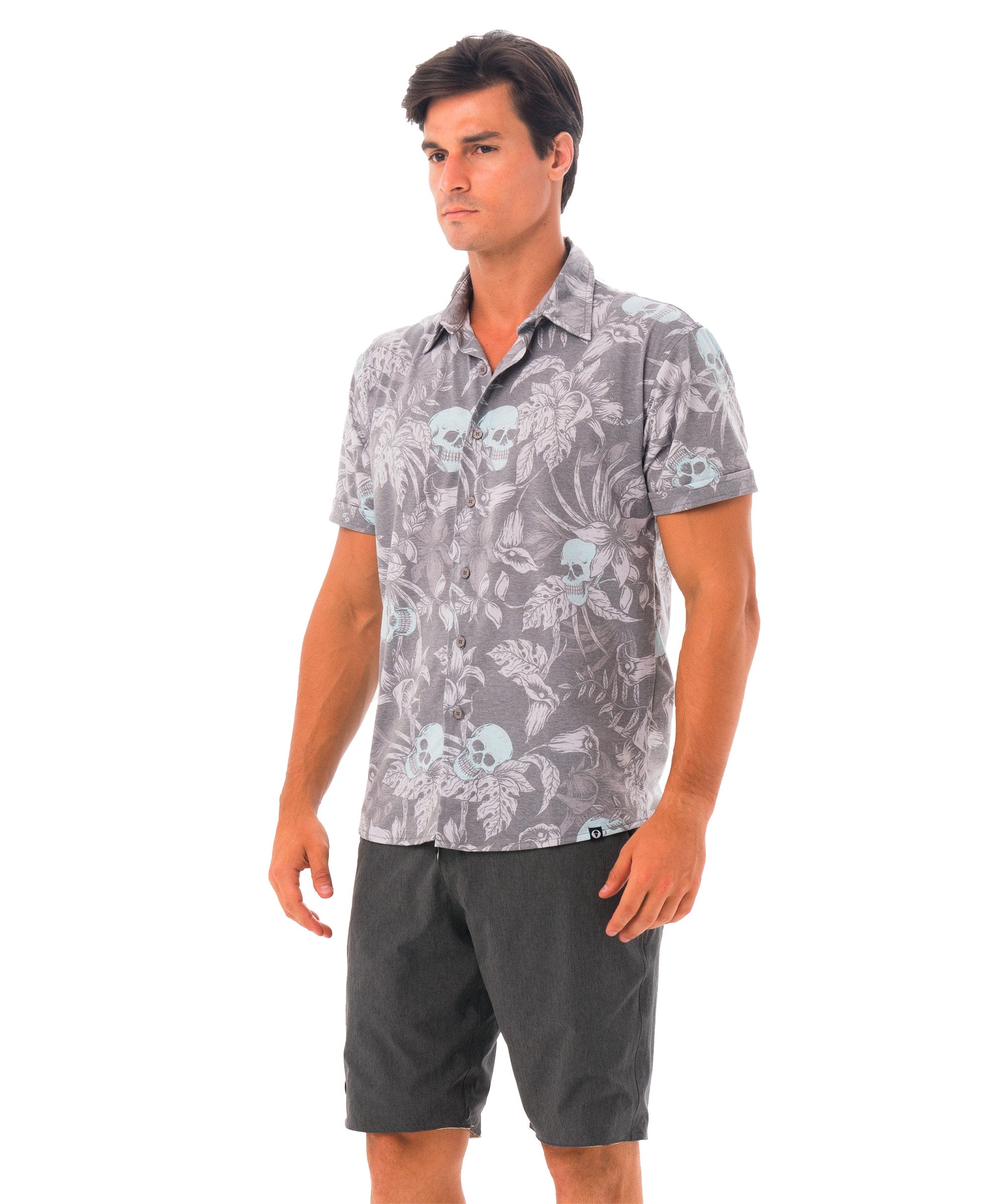 WILD GARDEN BLUE JAMIE RASH SHIRT