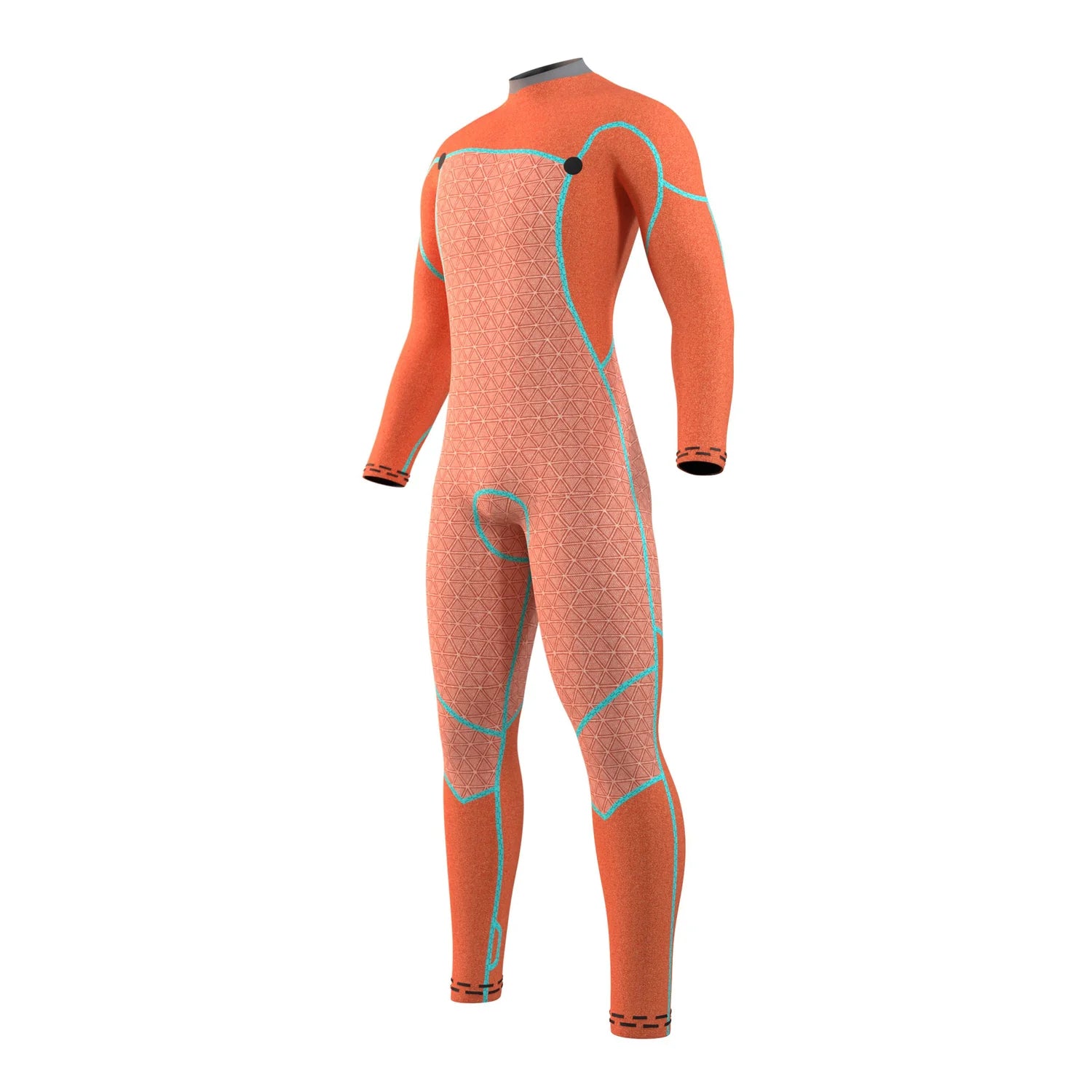 Voltt Fullsuit 5/4/3mm Front Zip - Black - 2024