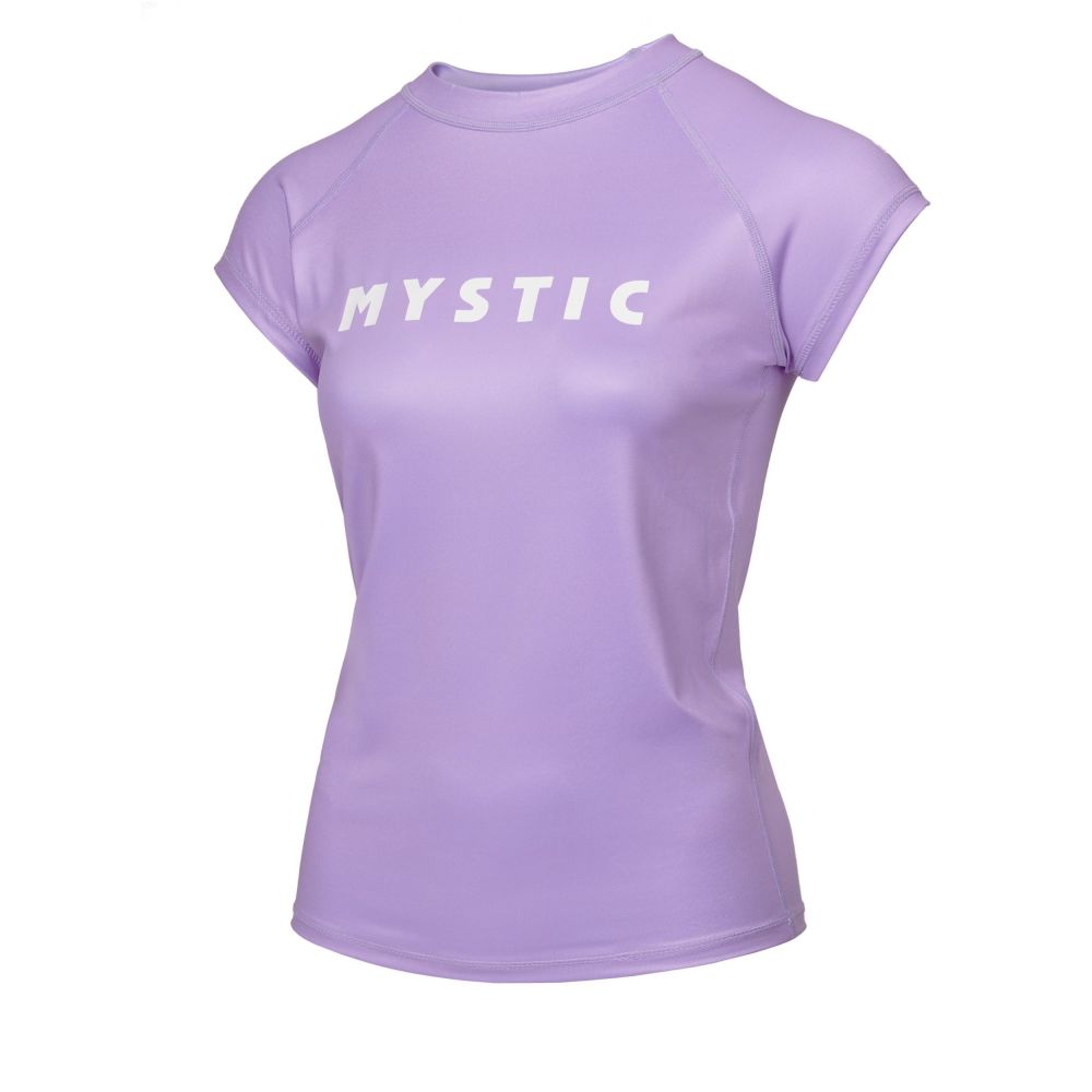 Mystic - Star Short Sleeve Rash Vest Women - Lilac - 2022