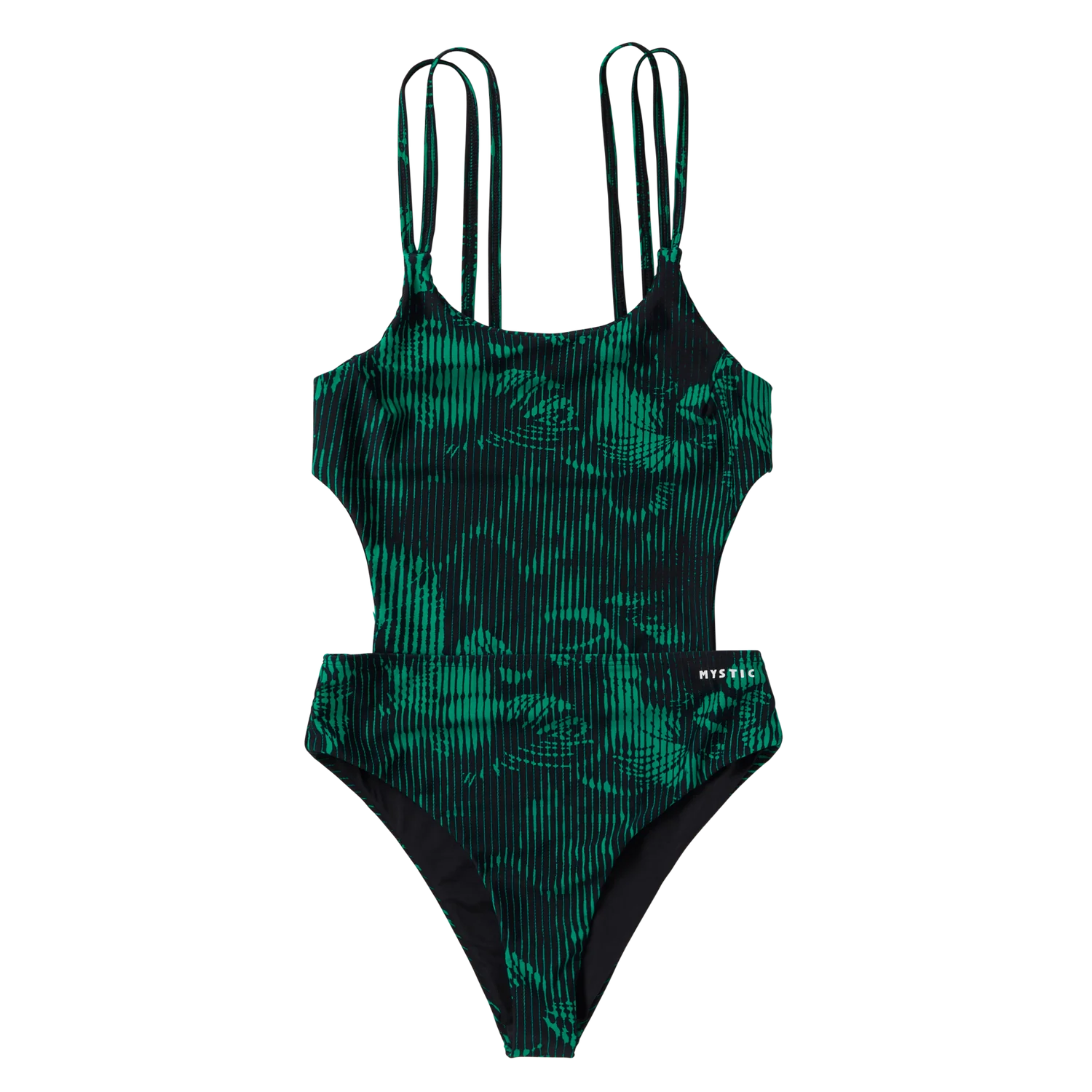 Mystic - Jorun Cut Out Swimsuit - Brave Green - 2024