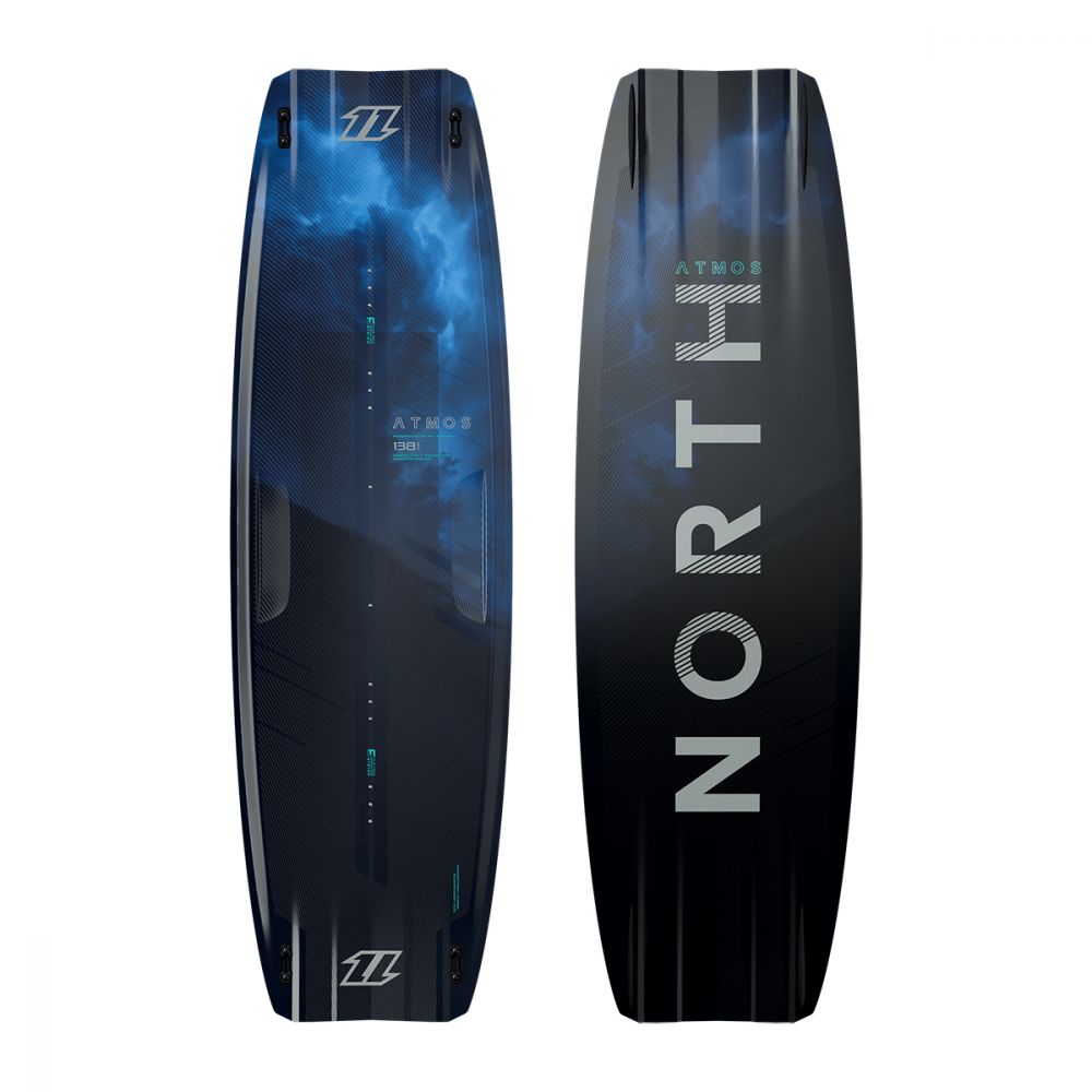 Atmos Carbon Twintip Board - Black - 2023