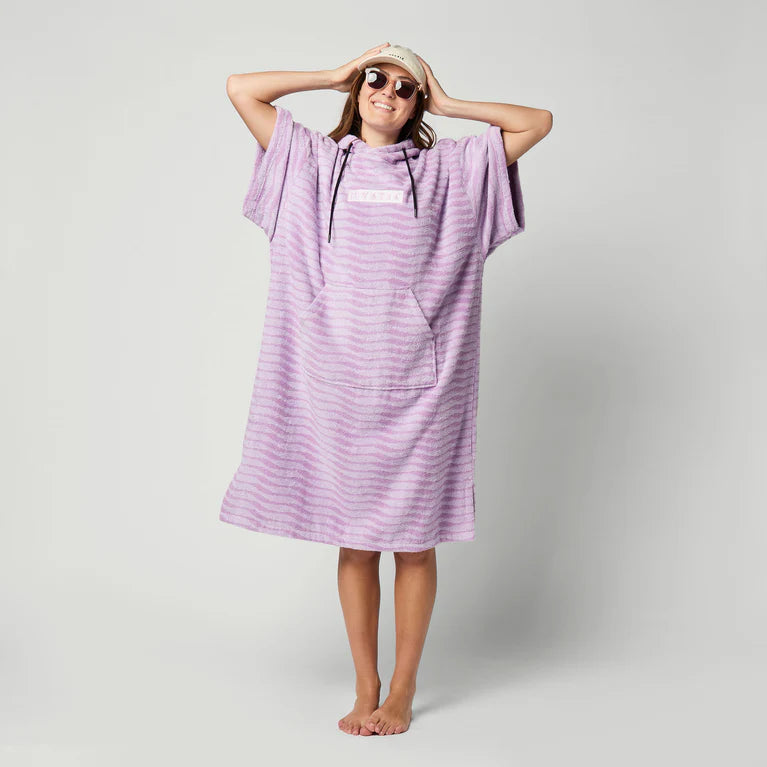 Poncho Jacquard - Pink / Purple