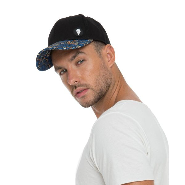 Mayan Dragon Curved Brim Cap