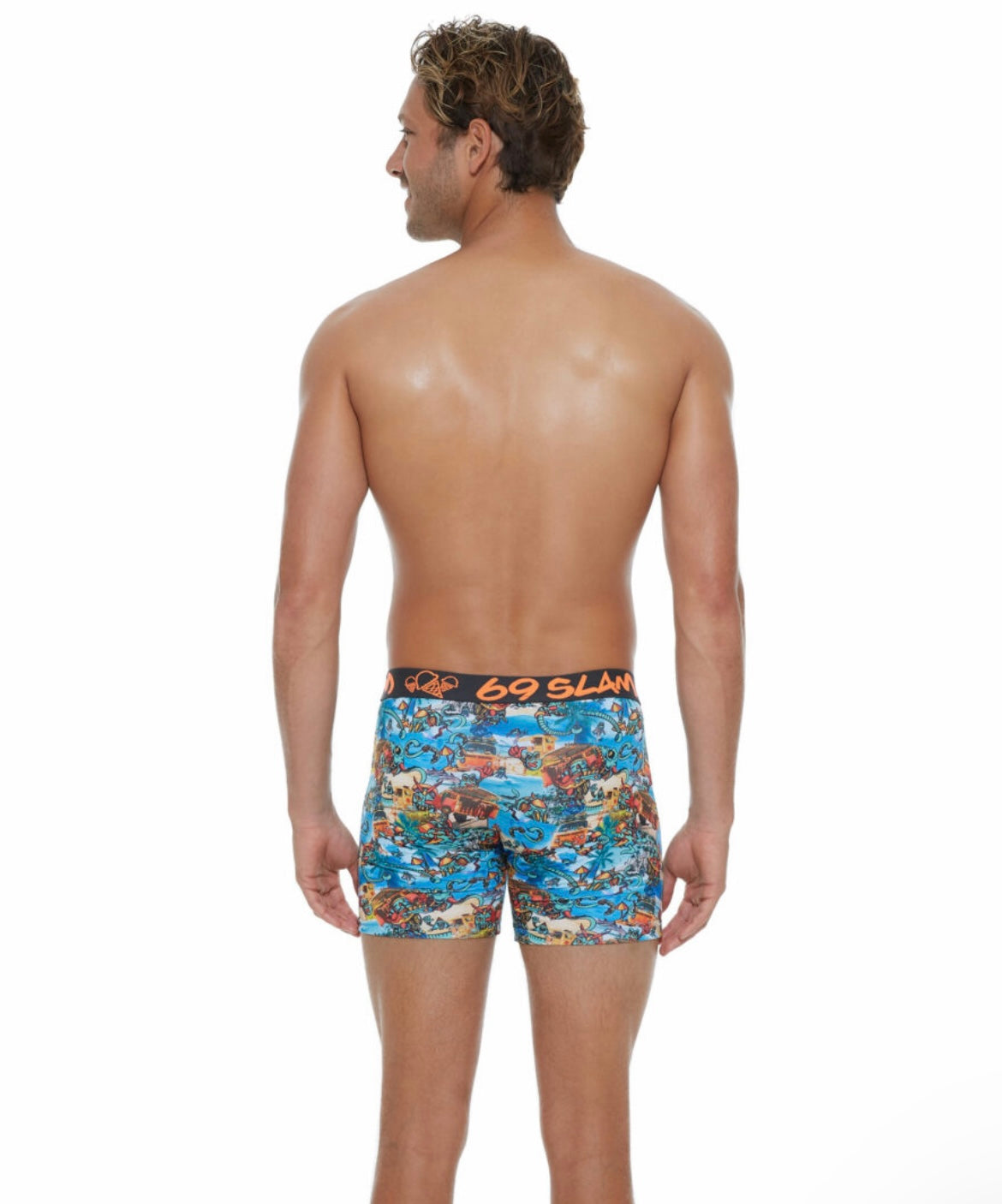 MEN BEACH BUGGER DYLAN FITTED BOXER
