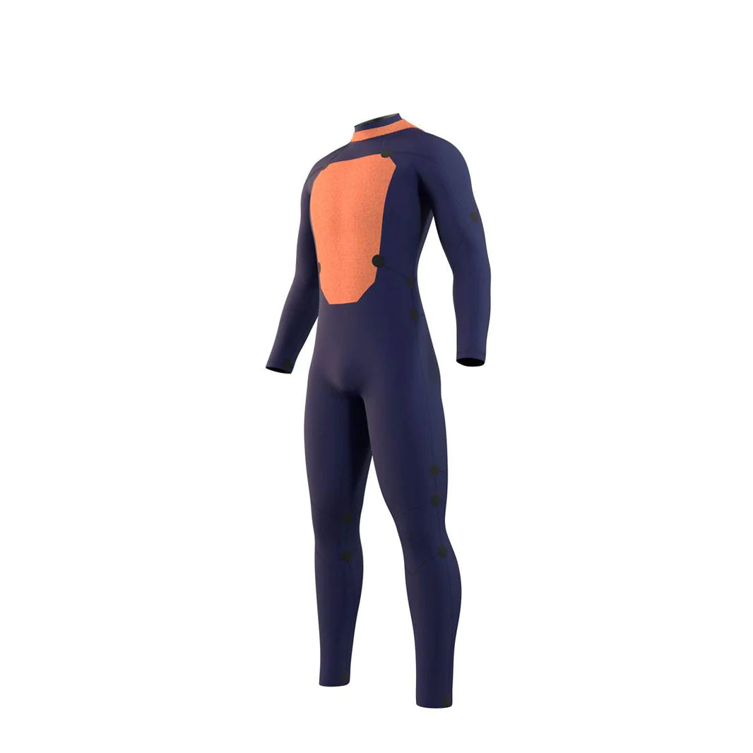 Star 4/3mm Back Zip Wetsuit - Global Blue - 2024