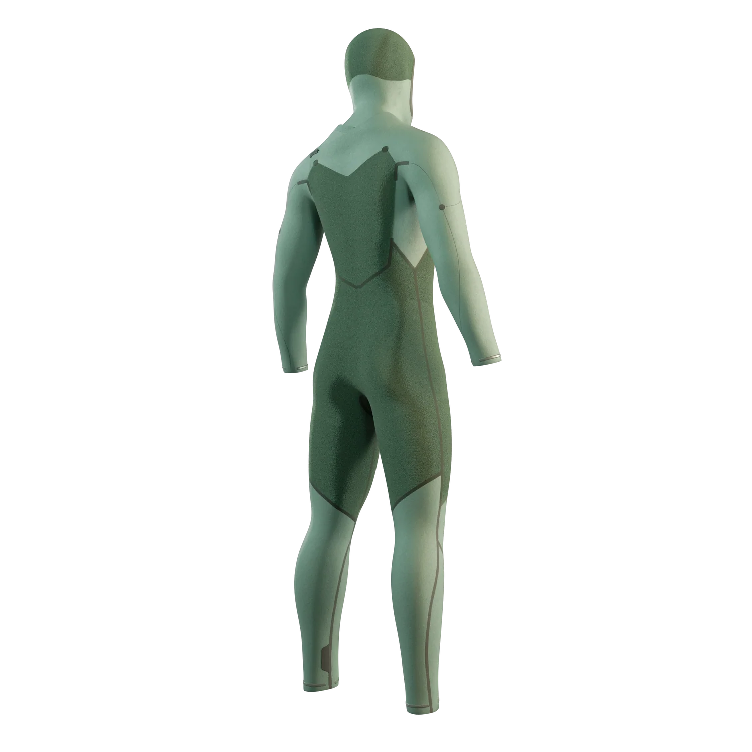 Motion Hooded Fullsuit 5/3mm FrontZip - Black