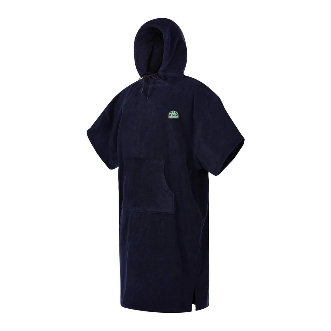 Poncho Velour - Night Blue
