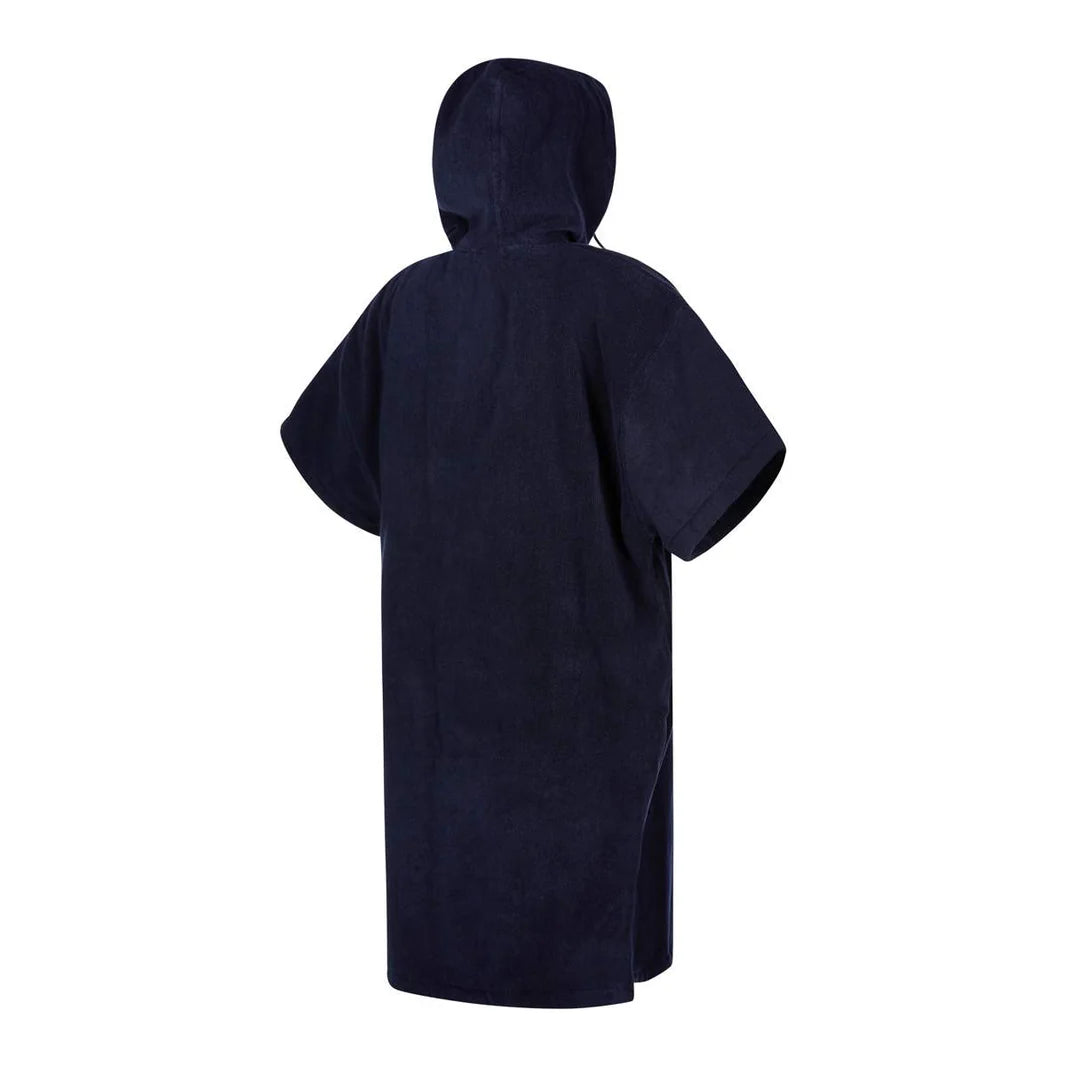 Poncho Velour - Night Blue