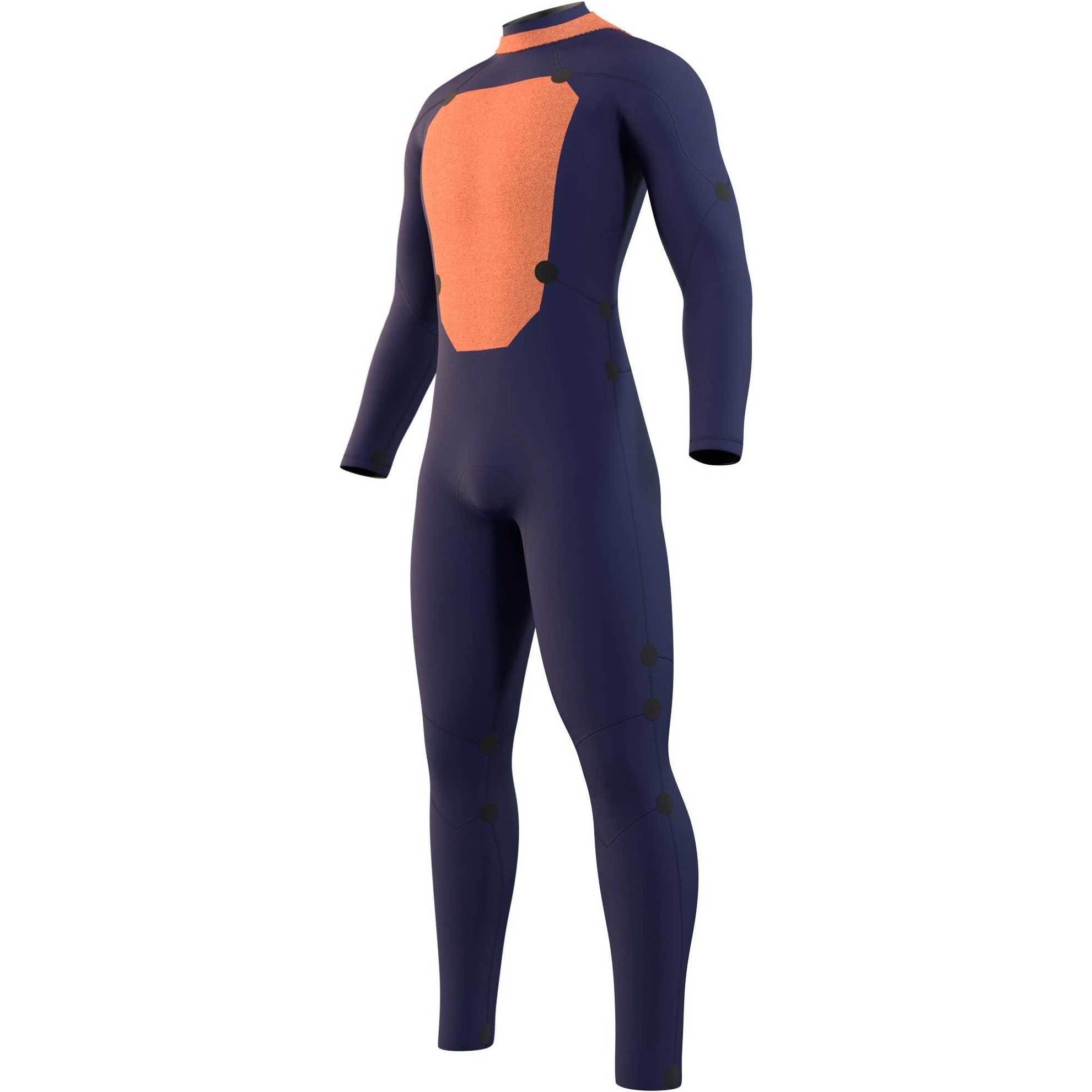 Star Fullsuit 3/2mm Back Zip Wetsuit - Night Blue