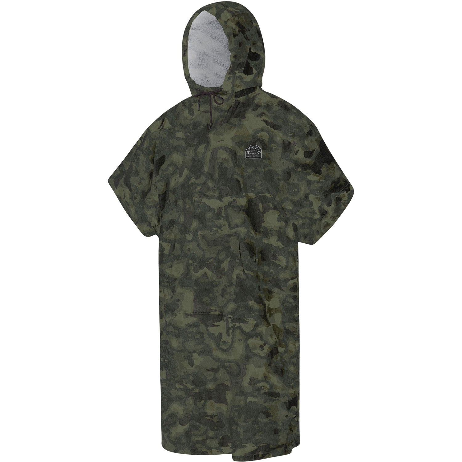 Poncho Velours AOP - Camouflage