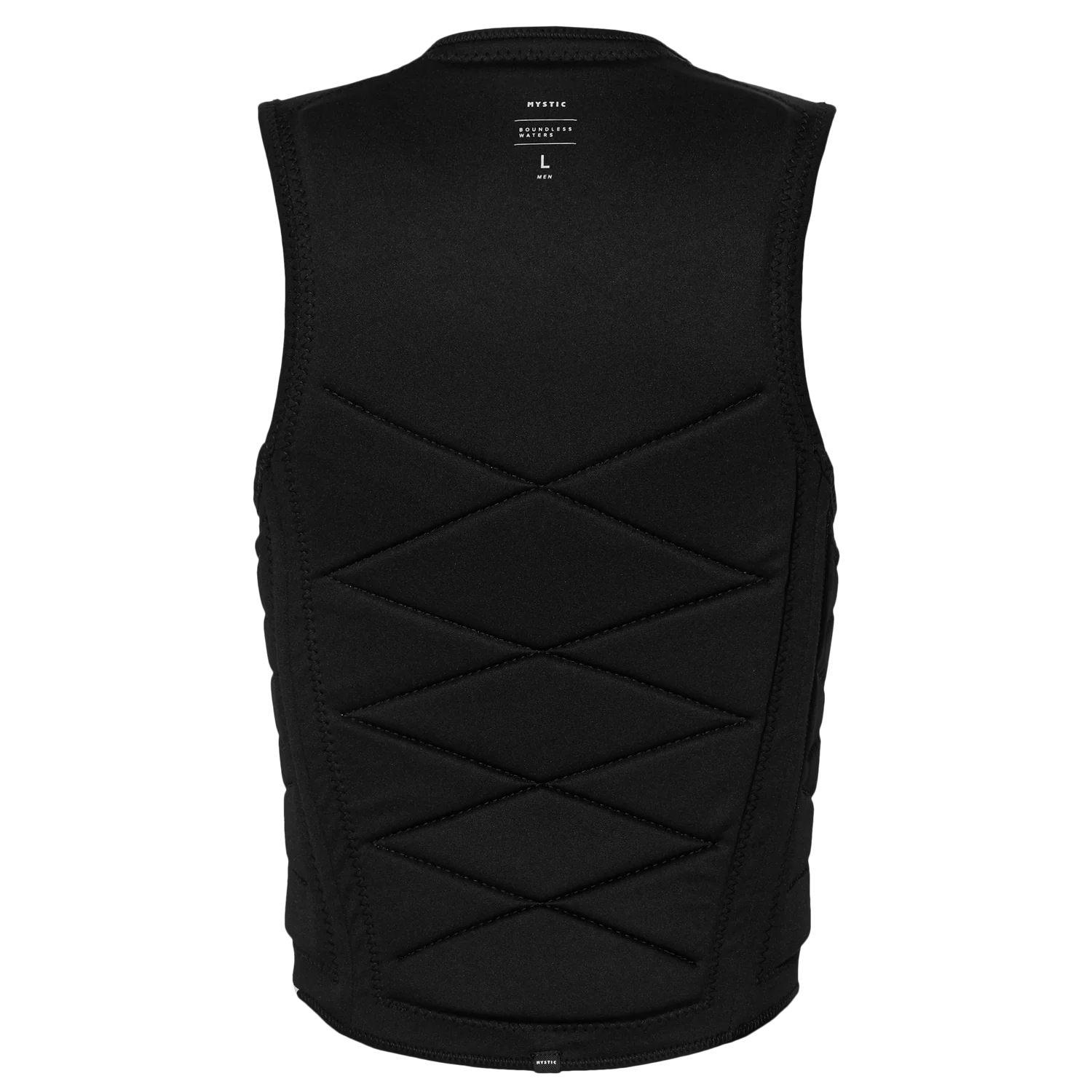 Outlaw Impact Vest Fzip Wake - Black