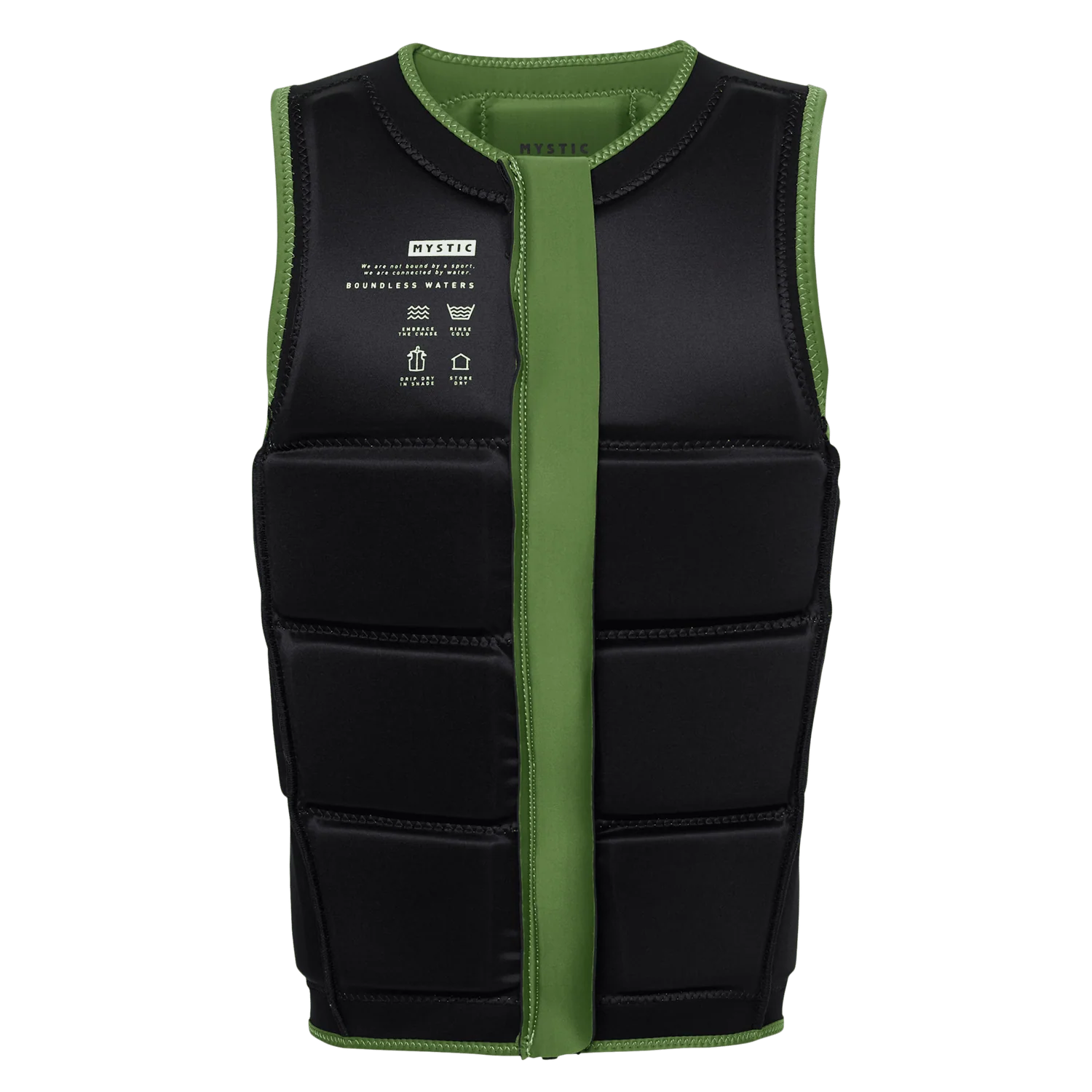 Star Impact Vest Fzip Wake CE - Soft Green