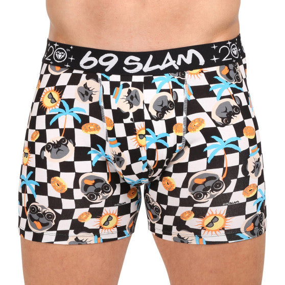 MEN PUGTASTIC ELIJAH BAMBOO FITTED BOXER