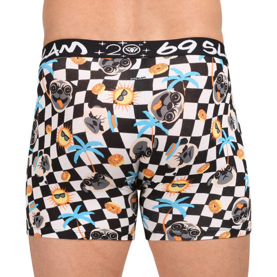 MEN PUGTASTIC ELIJAH BAMBOO FITTED BOXER