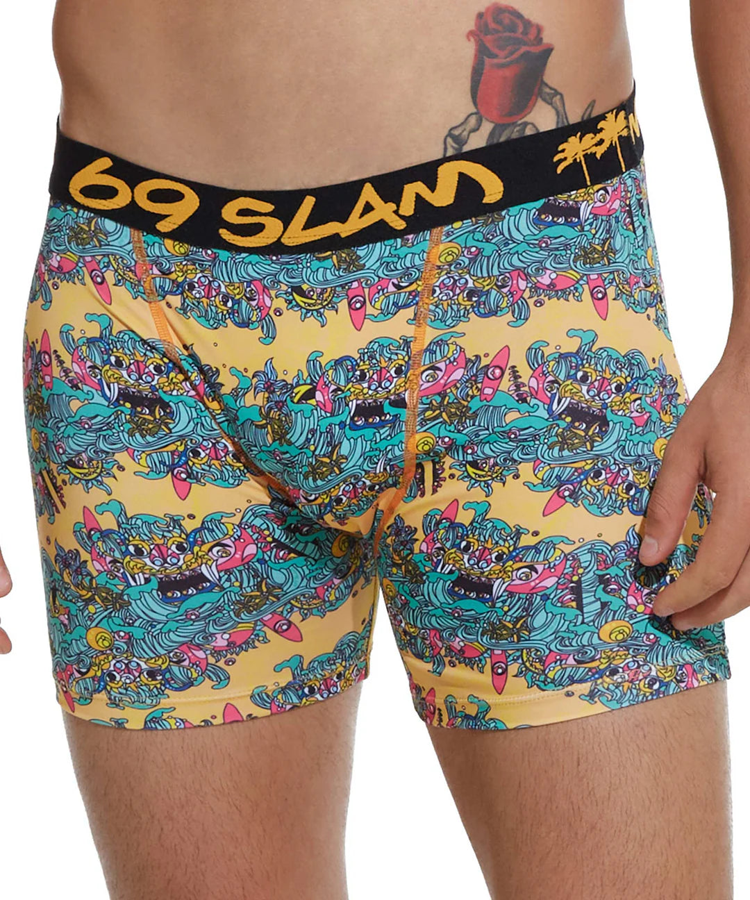 ISLAND OF PARADISE FITTED FIT BOXER