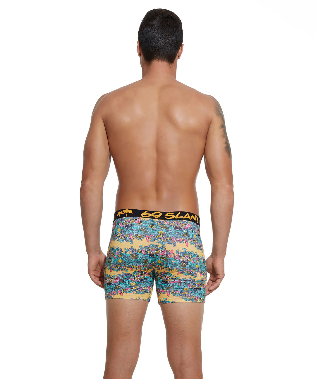 ISLAND OF PARADISE FITTED FIT BOXER