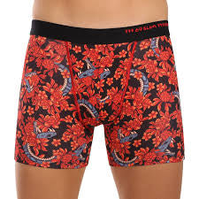 MEN BLOSSOMING SNAKE DYLAN FITTED BOXER