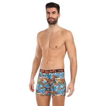 MEN BEACH BURGER DYLAN FITTED BOXER
