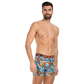 MEN BEACH BURGER DYLAN FITTED BOXER