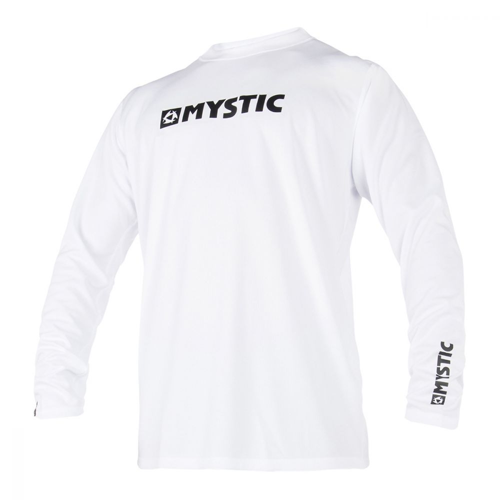 Mystic - Star Long Sleeve - Rash Vest - White - 2023