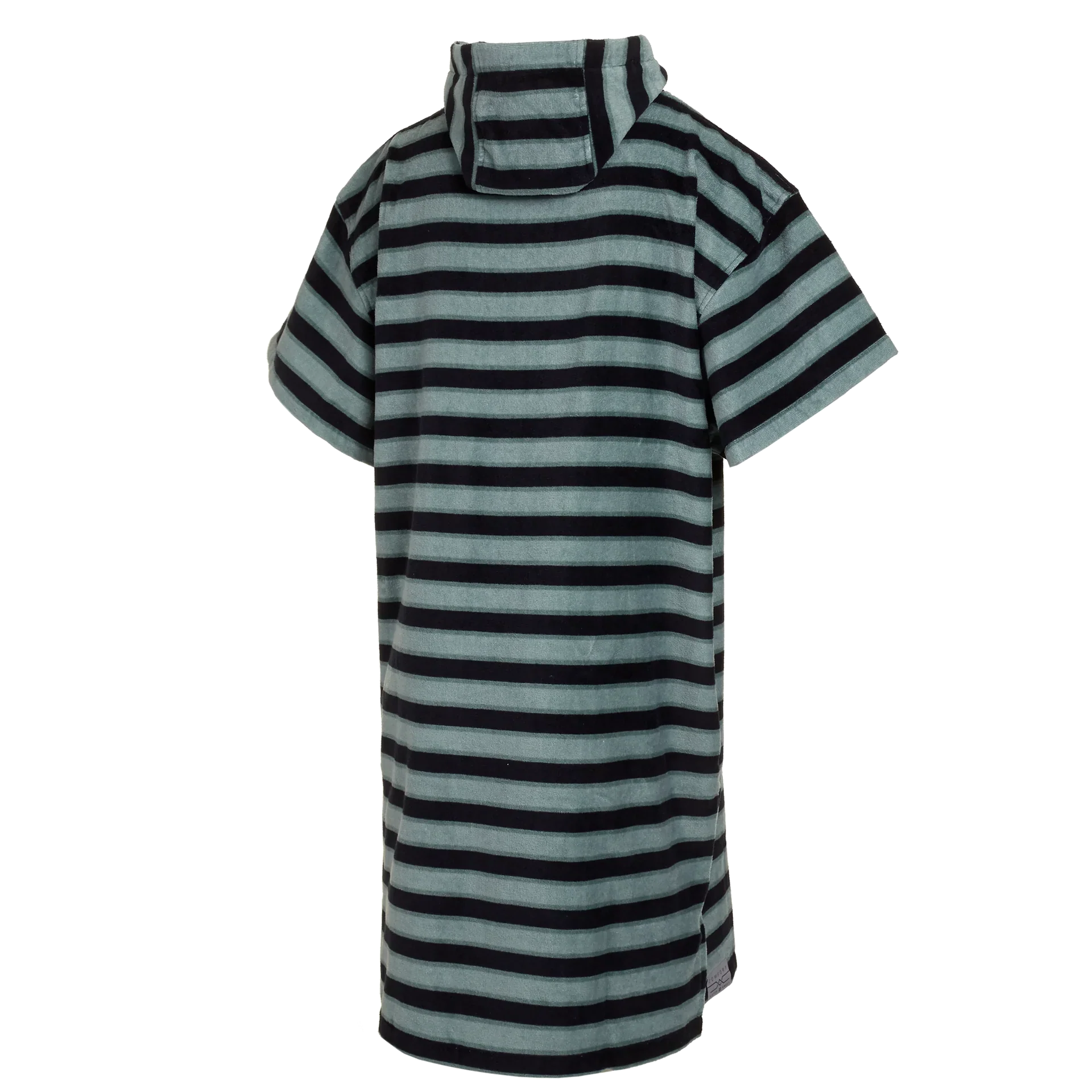 Poncho Velours AOP - Grey