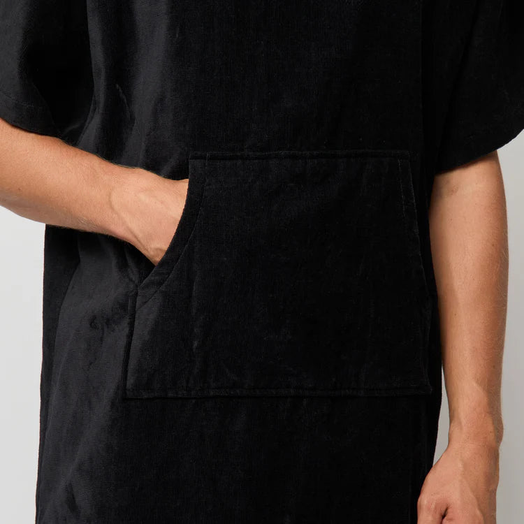 Poncho Cotton Deluxe - Black