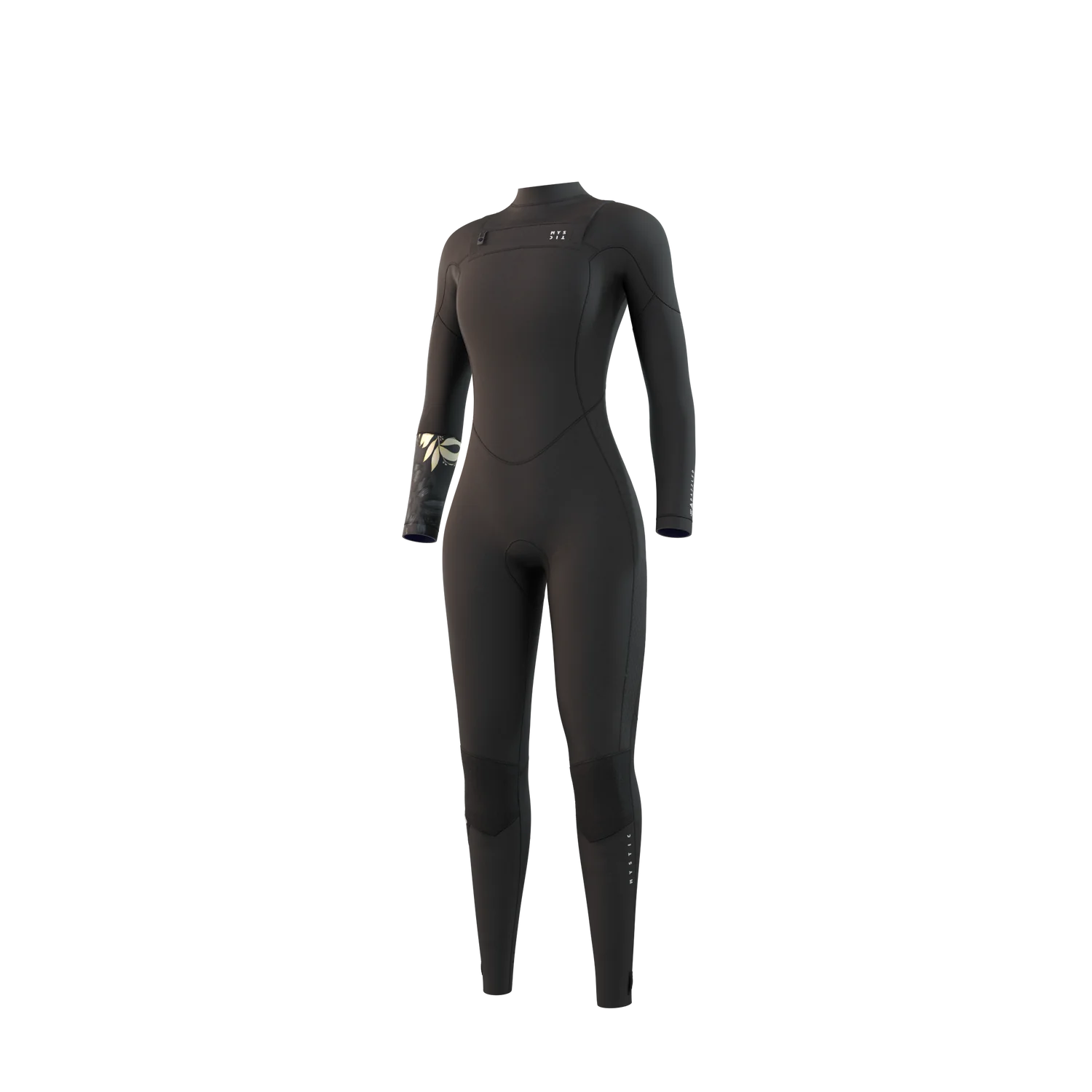 Dazzled Fullsuit 5/3mm Double Front Zip - Black - 2024