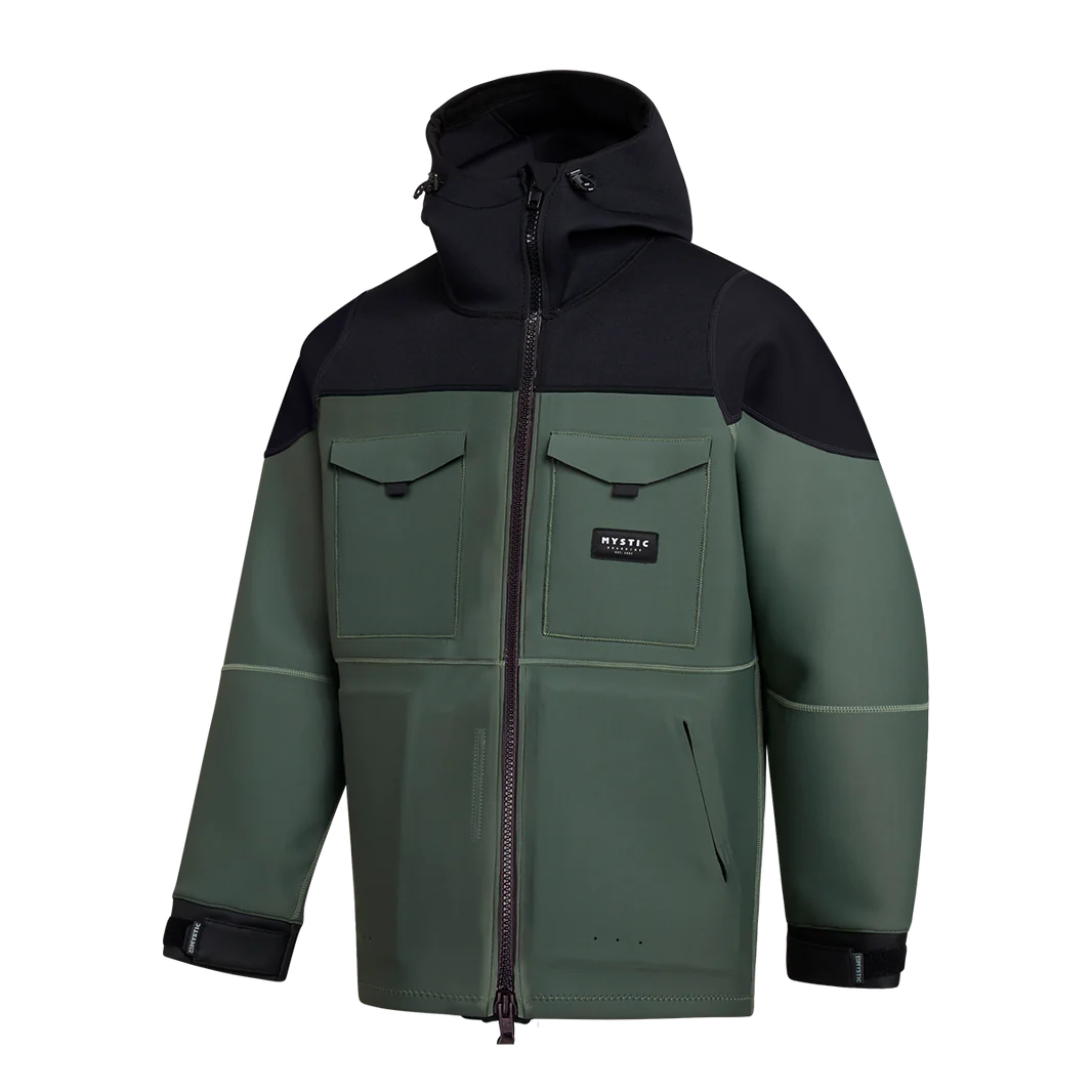 Vortex Neoprene Jacket 3/2mm - Dark Olive