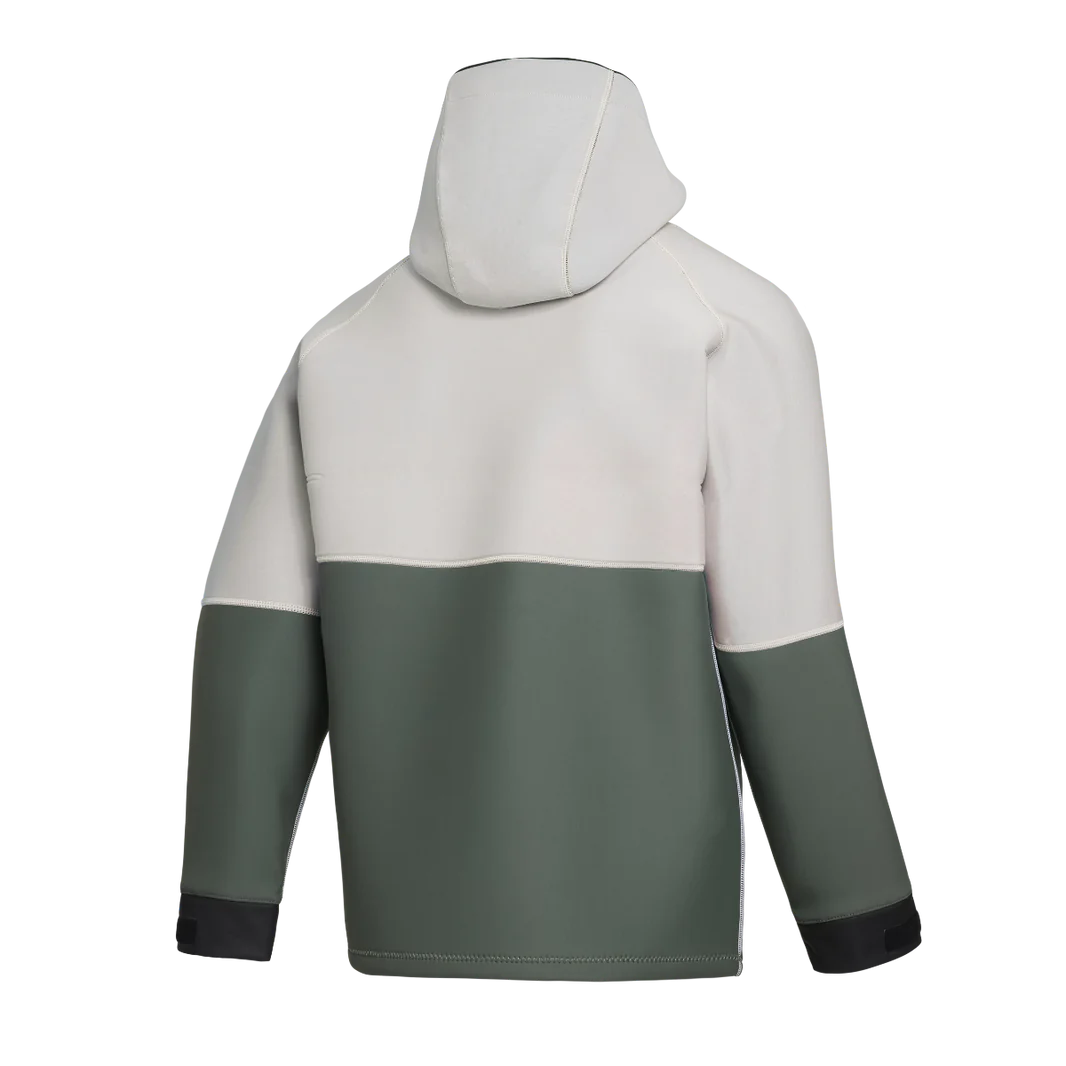 Fury Neoprene Hoodie 3/2mm - Green - 2024