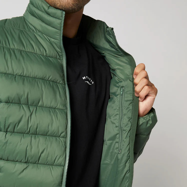 Quilted Midlayer Jacket - Brave Green - 2024