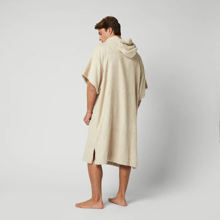Poncho Jacquard - Off White - 2024