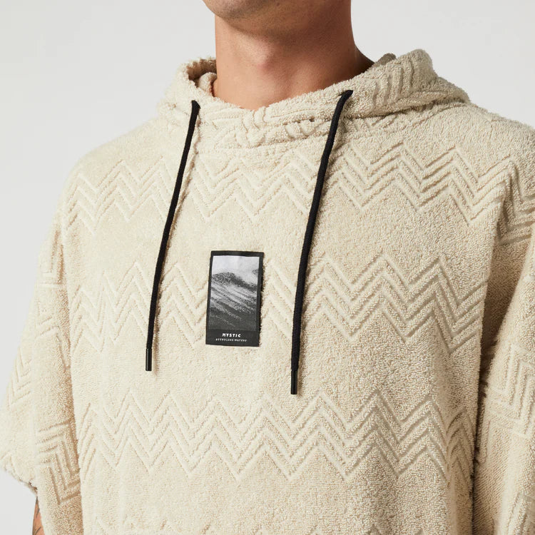 Poncho Jacquard - Off White - 2024