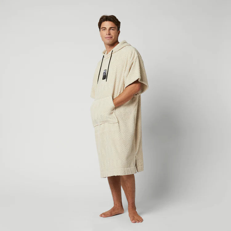 Poncho Jacquard - Off White - 2024