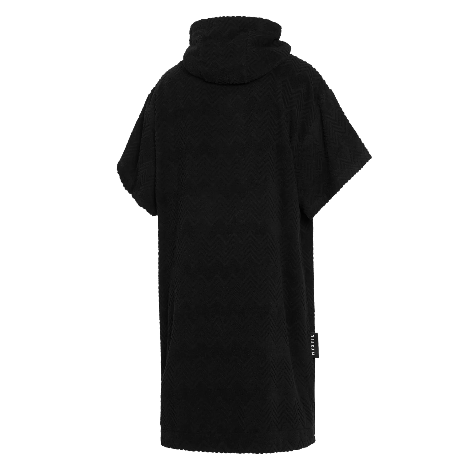 Poncho Jacquard - Black