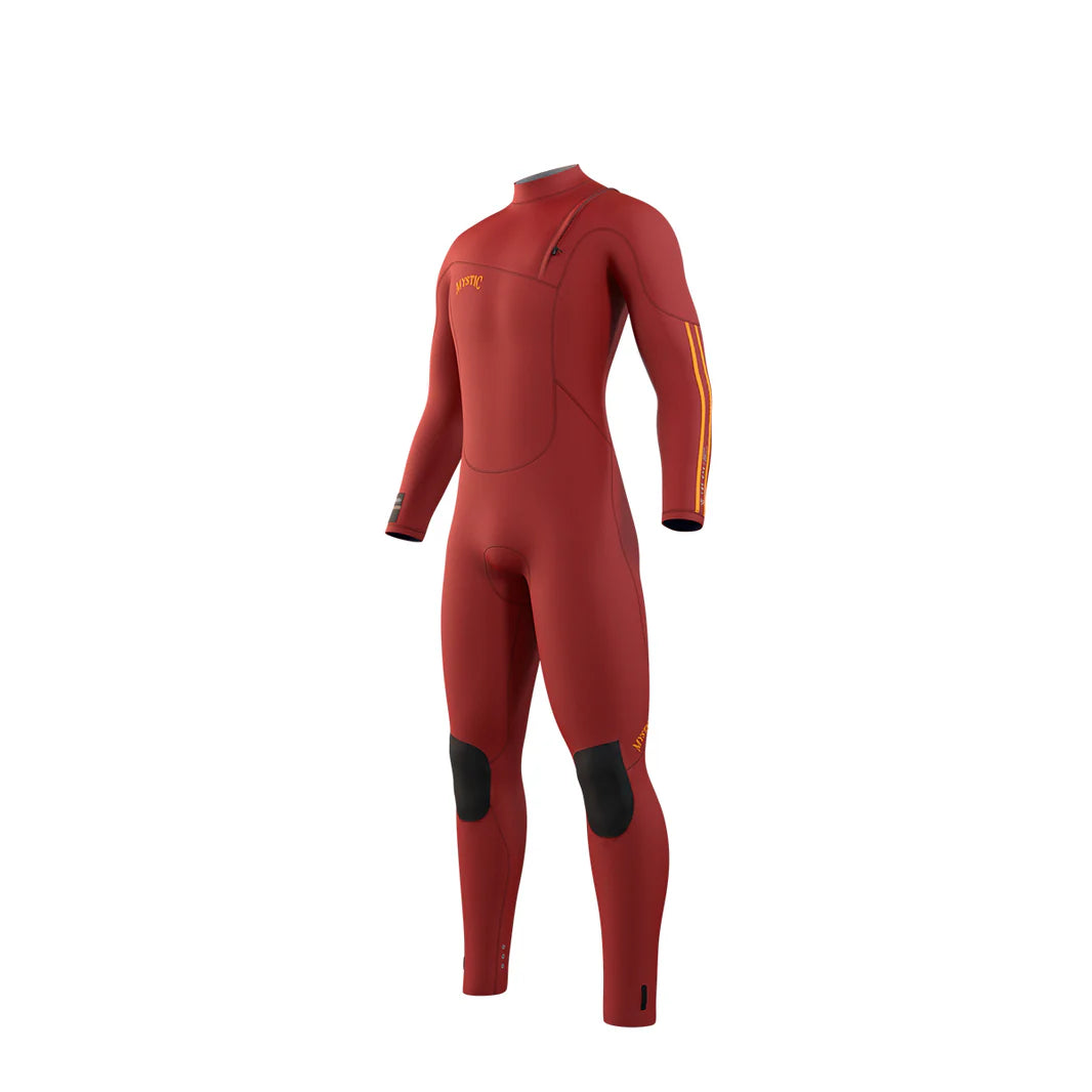 The One Fullsuit 5/3mm Zipfree - Red - 2023