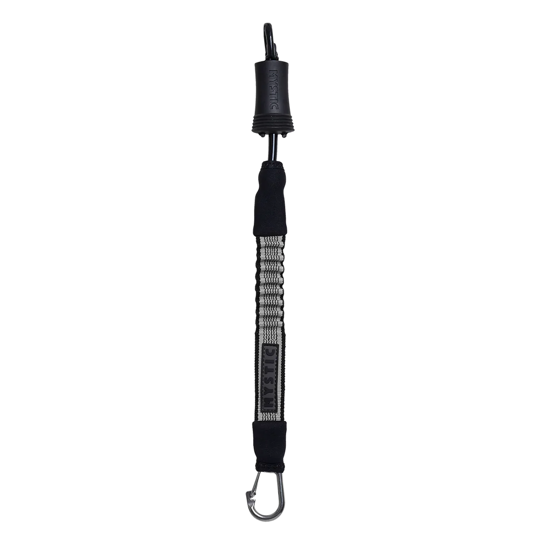 Kite Safety Leash Short - Black / White - 2024